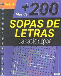 MAS DE 200 SOPAS DE LETRAS. VOL 4 (MORADO)