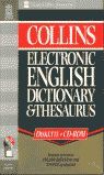 COLLINS ELECTRONIC ENGLISH DICTIONARY & THESAURUS