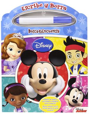 PINTAR Y BORRAR DISNEY JUNIOR WELF