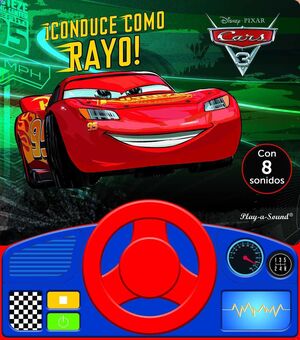 LIBRO CON VOLANTE CARS 3 LSWHEEL