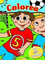 FUTBOL -COLOREA CON OJOS BAILONES-