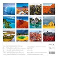 2025 COLOURS OF THE EARTH - CALENDARIO 30 X 30