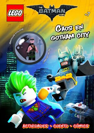 LEGO BATMAN. CAOS EN GOTHAM CITY. MINIFIGURA EXCLUSIVA TARTAN BATMAN.  ACTIVIDADES. CUENTO. CÓMICS. LEGO. 9788408164944 Librería Sinopsis