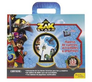 ZAK STORM. MALET¡N DE CUENTOS, ACTIVIDADES Y PEGATINAS