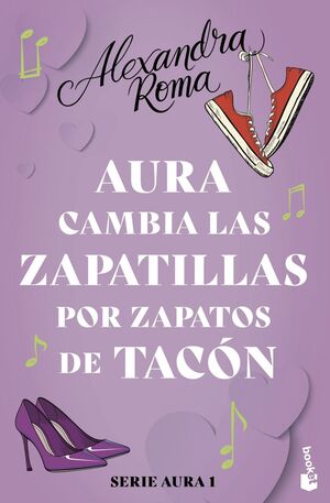 AURA CAMBIA ZAPATILLAS POR ZAPATOS DE TACON