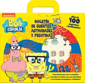 BOB ESPONJA. MALETIN DE CUENTOS, ACTIVIDADES Y PEGATINAS