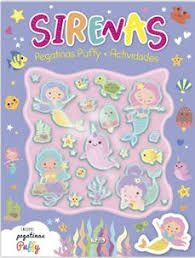 PUFFY STICKERS BOOK - SIRENAS