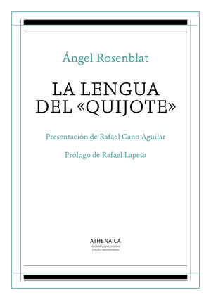 LA LENGUA DEL «QUIJOTE»