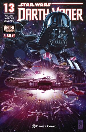 STAR WARS DARTH VADER Nº 13/25 (VADER DERRIBADO 2 DE 6)