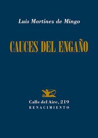 CAUCES DEL ENGAÑO
