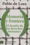 MEMORIA Y FRONTERA: EL DESAFÍO DE LOS DERECHOS HUMANOS