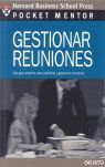 POCKET MENTOR GESTIONAR REUNIONES