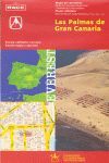 LAS PALMAS DE GRAN CANARIAS. PLANO CALLEJERO Y MAPA DE CARRETERAS