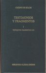 TESTIMONIOS Y FRAGMENTOS II (319-606)