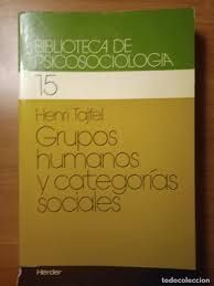 GRUPOS HUMANOS Y CATEGORÍAS SOCIALES