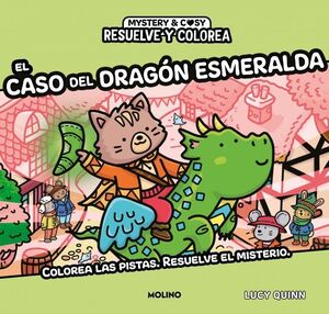 RESUELVE Y COLOREA - RESUELVE Y COLOREA. EL CASO DEL DRAGÓN ESMERALDA