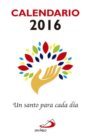CALENDARIO UN SANTO PARA CADA DÍA 2015 - TAMAÑO Y LETRA GRANDE
