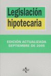 LEGISLACIÓN HIPOTECARIA