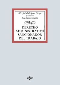 EL DERECHO ADMINISTRATIVO SANCIONADOR DEL TRABAJO