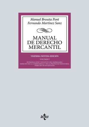 MANUAL DE DERECHO MERCANTIL