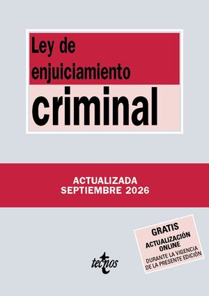 LEY DE ENJUICIAMIENTO CRIMINAL - ACTUALIZADA 2026