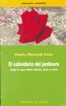 EL CALENDARIO DEL JARDINERO