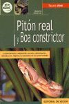 PITÓN REAL Y BOA CONSTRICTOR