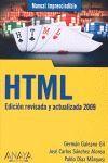 HTML. EDICIÓN REVISADA Y ACTUALIZADA 2009