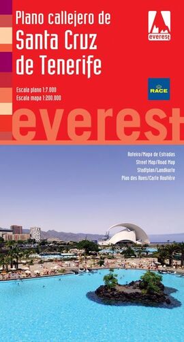 PLANO CALLEJERO SANTA CRUZ DE TENERIFE