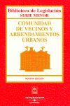 COMUNIDAD DE VECINOS Y ARRENDAMIENTOS URBANOS