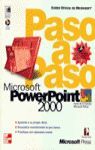 MICROSOFT POWERPOINT 2000. PASO A PASO