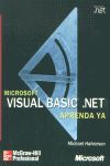 APRENDA MICROSOFT VISUAL BASIC .NET YA