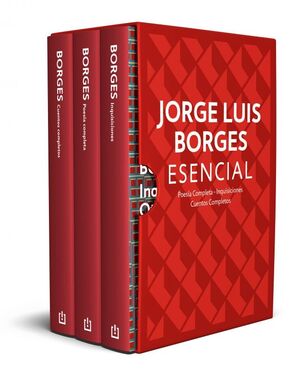 ESTUCHE JORGE LUIS BORGES ESENCIAL (CONTIENE: POESÍA COMPLETA  CUENTOS COMPLETO
