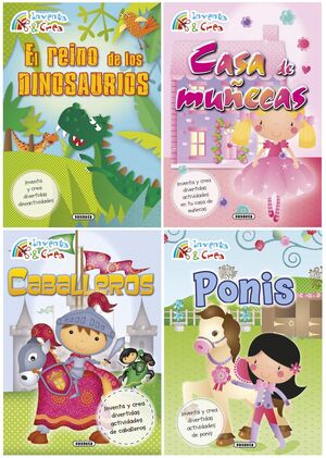 INVENTA Y CREA (4 TÍTULOS)