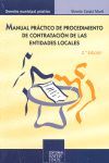 MANUAL PRÁCTICO DE PROCEDIMIENTO DE CONTRATACIÓN DE LAS ENTIDADES LOCALES