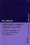 EDUCACIÓN SUPERIOR: HISTORIA Y POLÍTICA