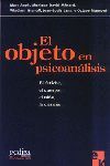 EL OBJETO EN PSICOANÁLISIS