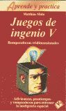 JUEGOS DE INGENIO