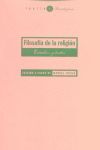 FILOSOFÍA DE LA RELIGIÓN