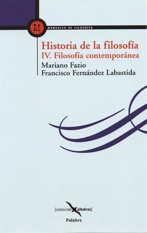 HISTORIA DE LA FILOSOFÍA IV