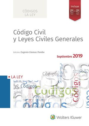 CÓDIGO CIVIL Y LEYES CIVILES GENERALES 2019