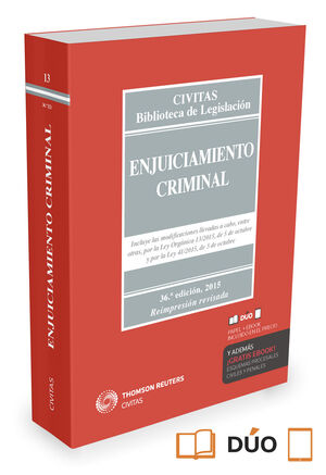 ENJUICIAMIENTO CRIMINAL (PAPEL + E-BOOK)
