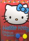 HELLO KITTY PINTA CON LOS DEDOS