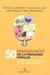 50 GRANDES MITOS DE LA PSICOLOGÍA POPULAR