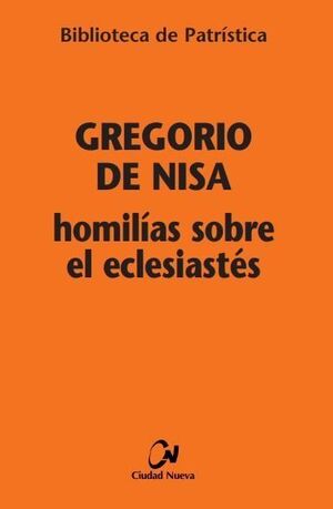 HOMILÍAS SOBRE EL ECLESIASTÉS