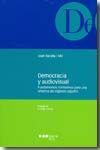 DEMOCRACIA Y AUDIOVISUAL							FUNDAMENTOS NORMATIVOS PARA UNA REFORMA DEL RÉGIM