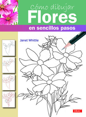 CÓMO DIBUJAR FLORES EN SENCILLOS PASOS. WHITTLE, JANET. 9788498743173  Librería Sinopsis
