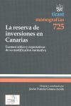 LA RESERVA DE INVERSIONES EN CANARIAS