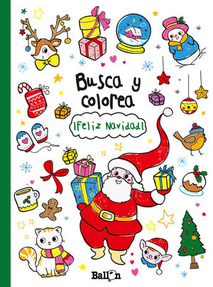 BUSCA Y COLOREA - ¡FELIZ NAVIDAD!