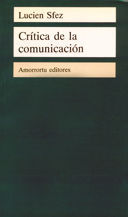 CRÍTICA DE LA COMUNICACIÓN